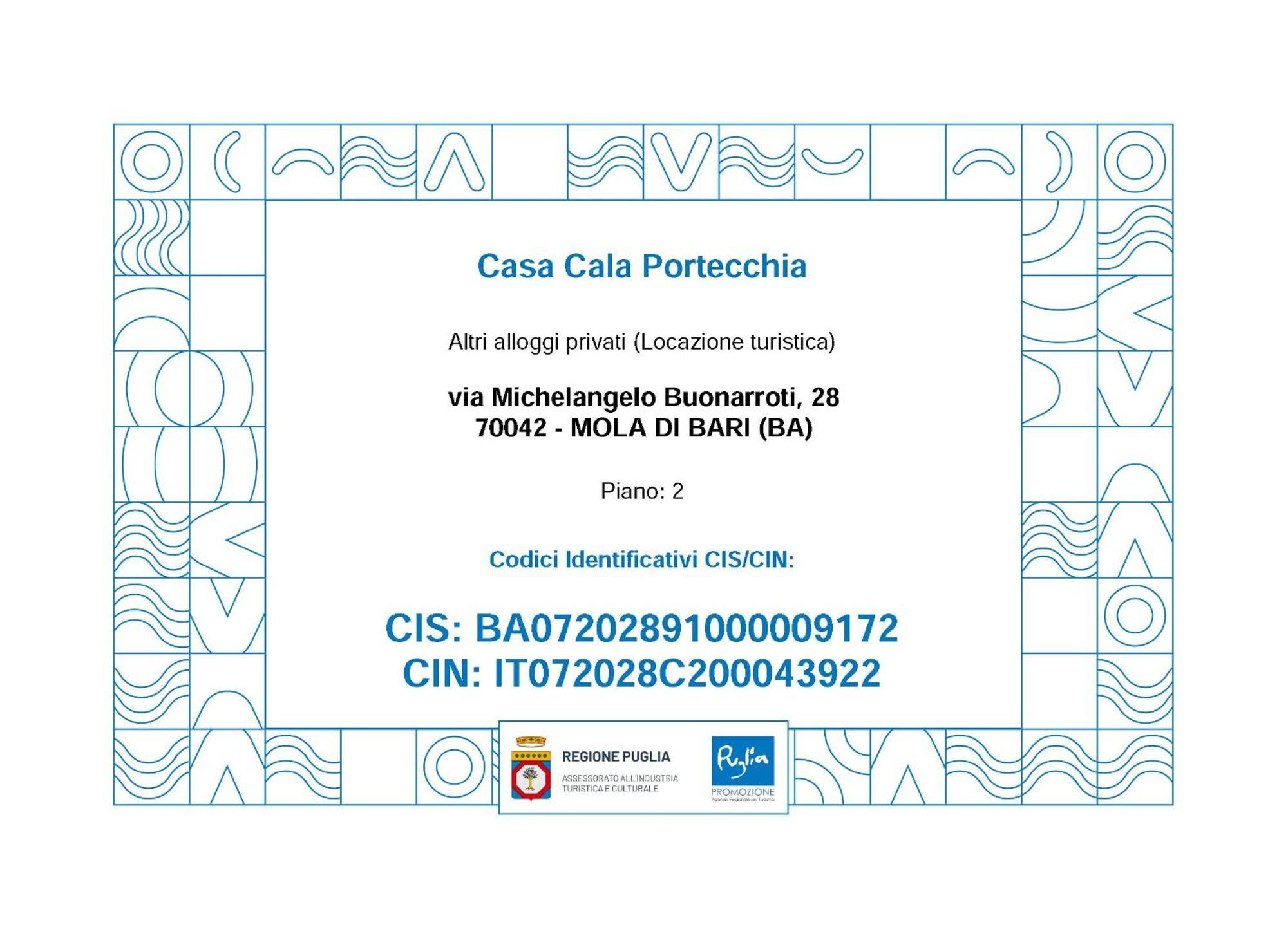 Casa Cala Portecchia Mola di Bari Exteriör bild